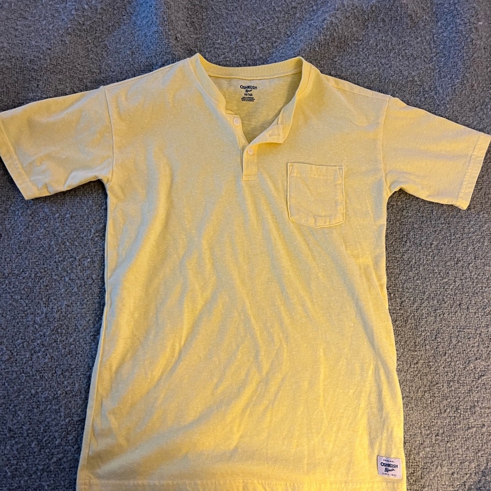 OshKosh B'gosh Light Yellow Tee Shirt